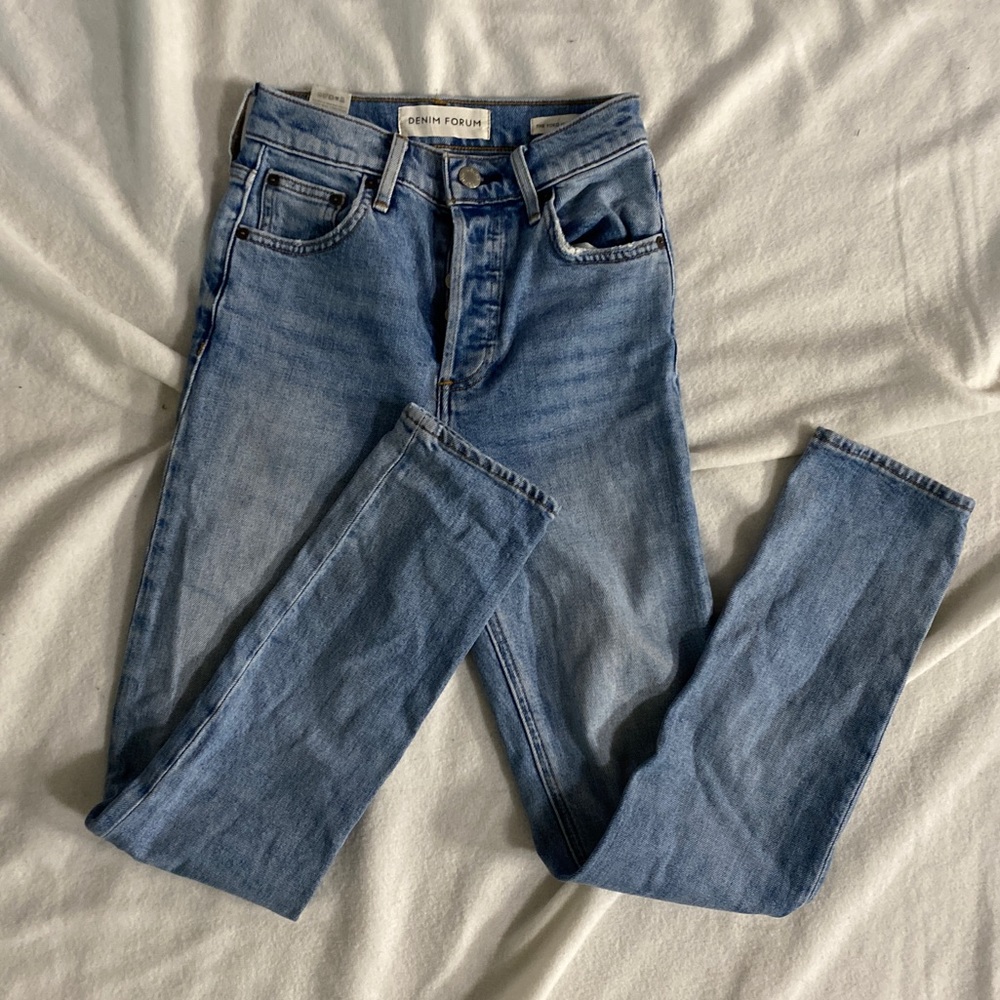 Aritzia Denim forum the yoko high rise slim W23 - Picture 2 of 4